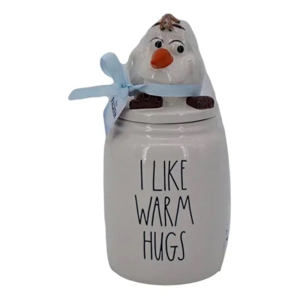 Rae Dunn Olaf Ceramic Jar